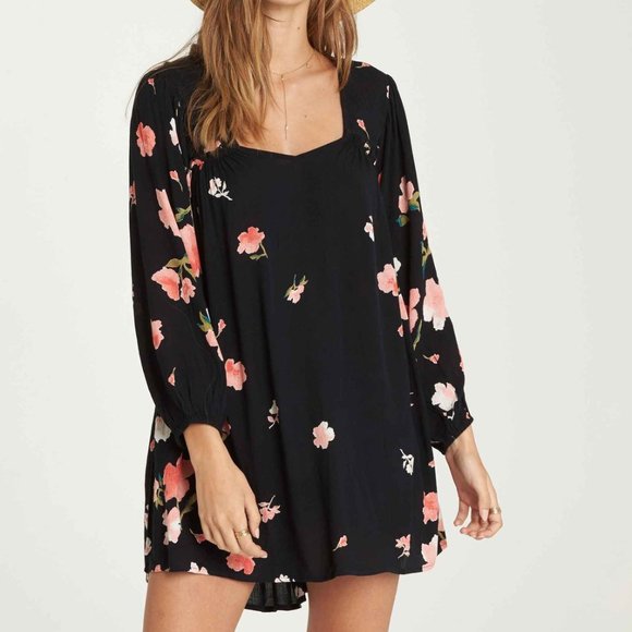 Billabong Dresses & Skirts - Billabong | Floral Boho Dress/Tunic Top | Size L
